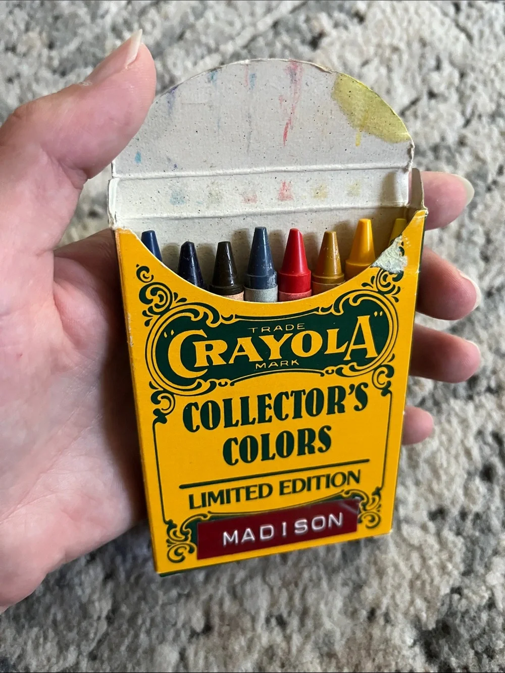 Crayola collectors colors limited edition 1991